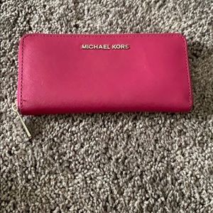 Pink Michael Kors Wallet